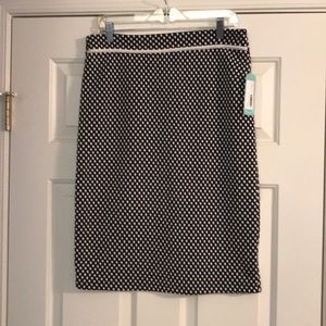 NWT Le Lis Hermione Printed Skirt